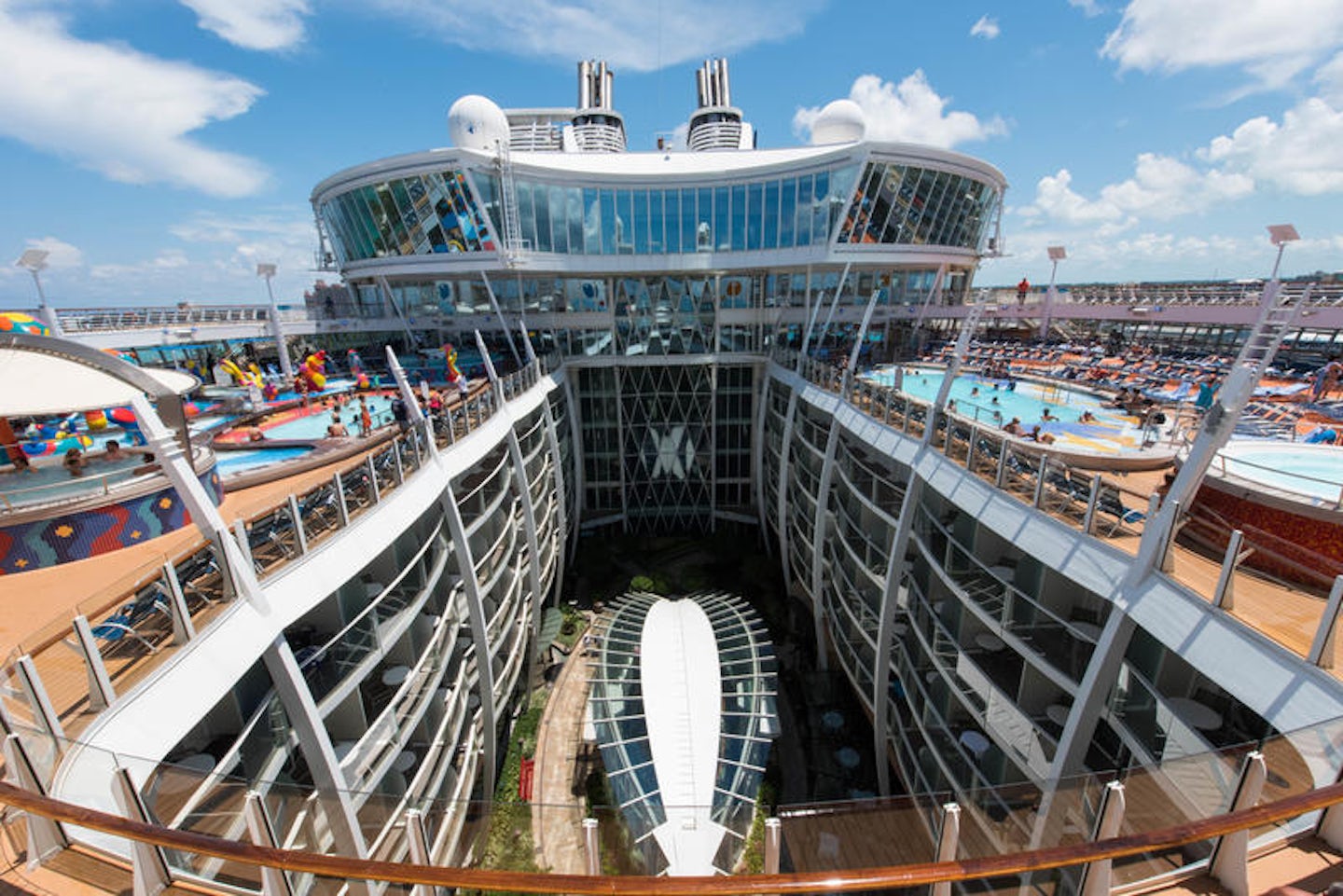 Ship Interiors and Exteriors on Oasis of the Seas