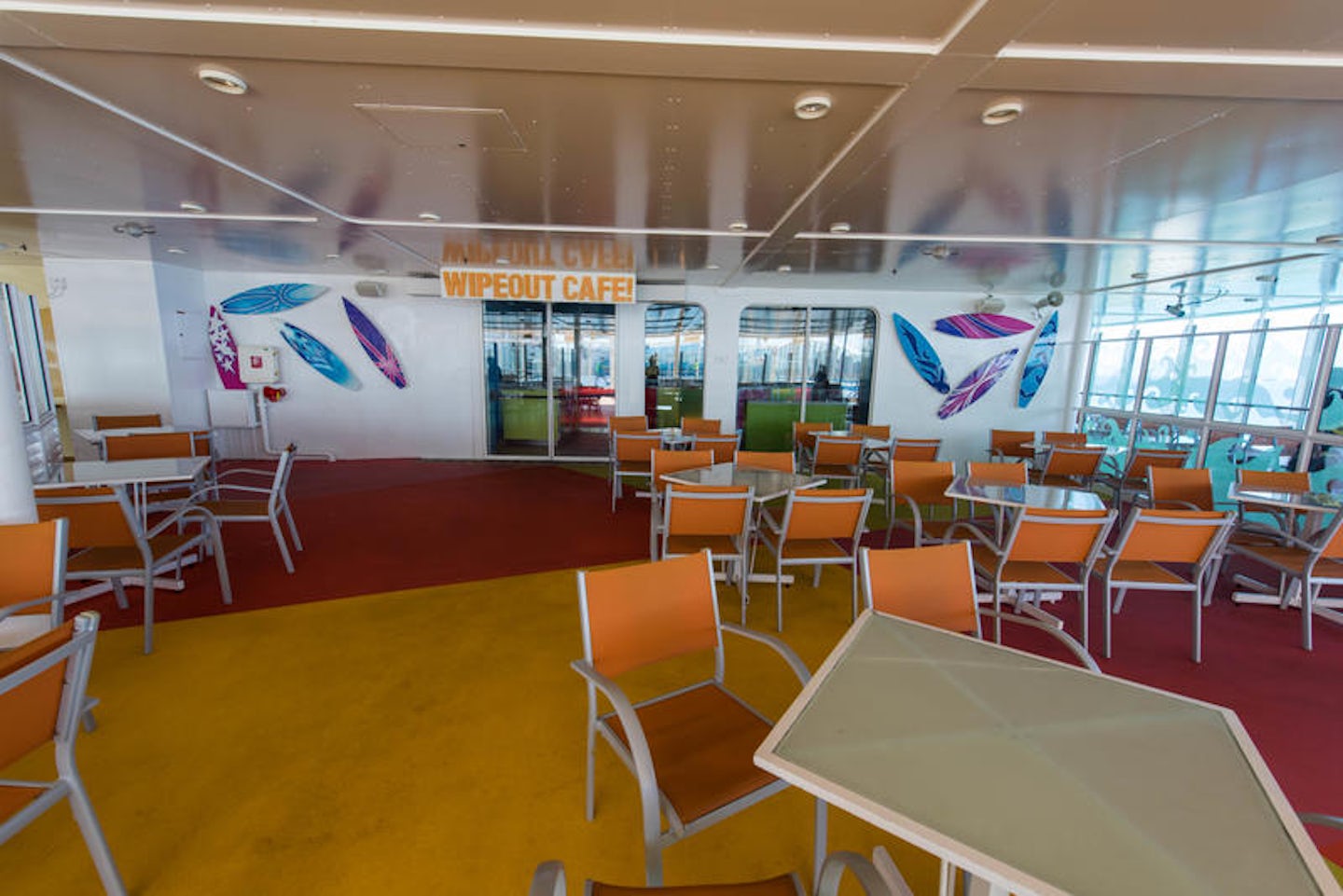 Wipeout Cafe on Oasis of the Seas