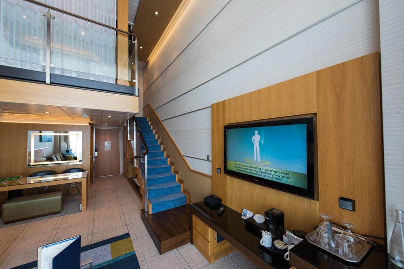 Crown Loft Suite with Balcony on Royal Caribbean Oasis of the Seas