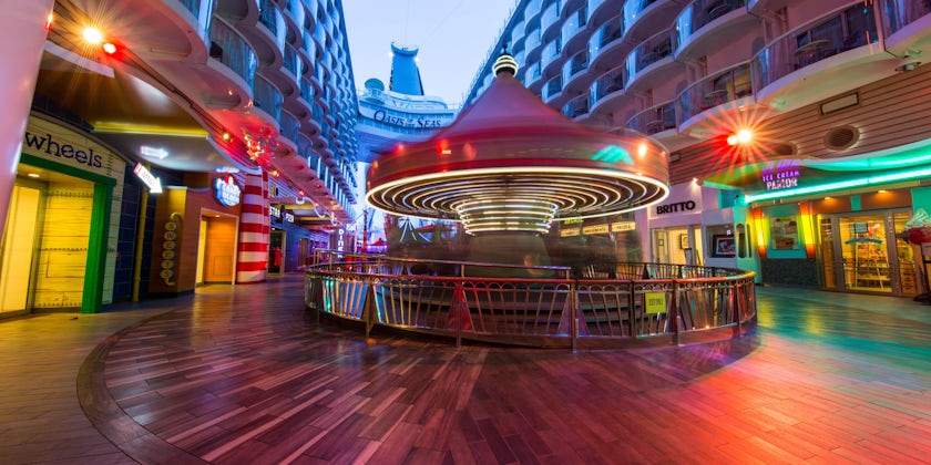 The Boardwalk on Oasis of the Seas (Photo: Cruise Critic)
