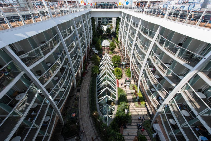 Central Park on Royal Caribbean Oasis of the Seas Cruise Ship - Cruise