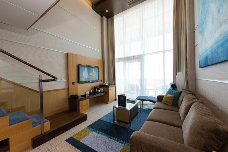 Crown Loft Suite with Balcony on Royal Caribbean Oasis of the Seas