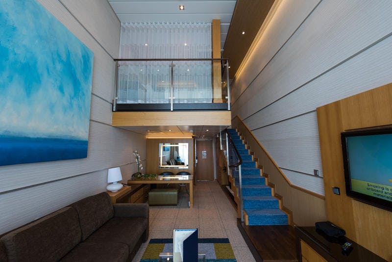 Crown Loft Suite with Balcony on Royal Caribbean Oasis of the Seas