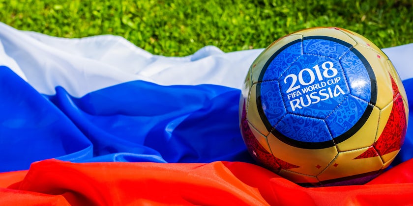 Will your cruise be broadcasting the 2018 World Cup? (Photo: S.Kat / Shutterstock)