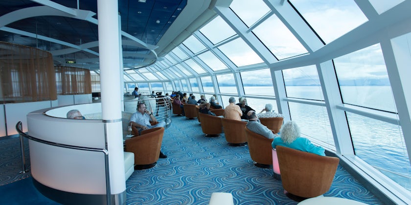 Sky Observation Lounge on Celebrity Solstice (Photo: Cruise Critic)