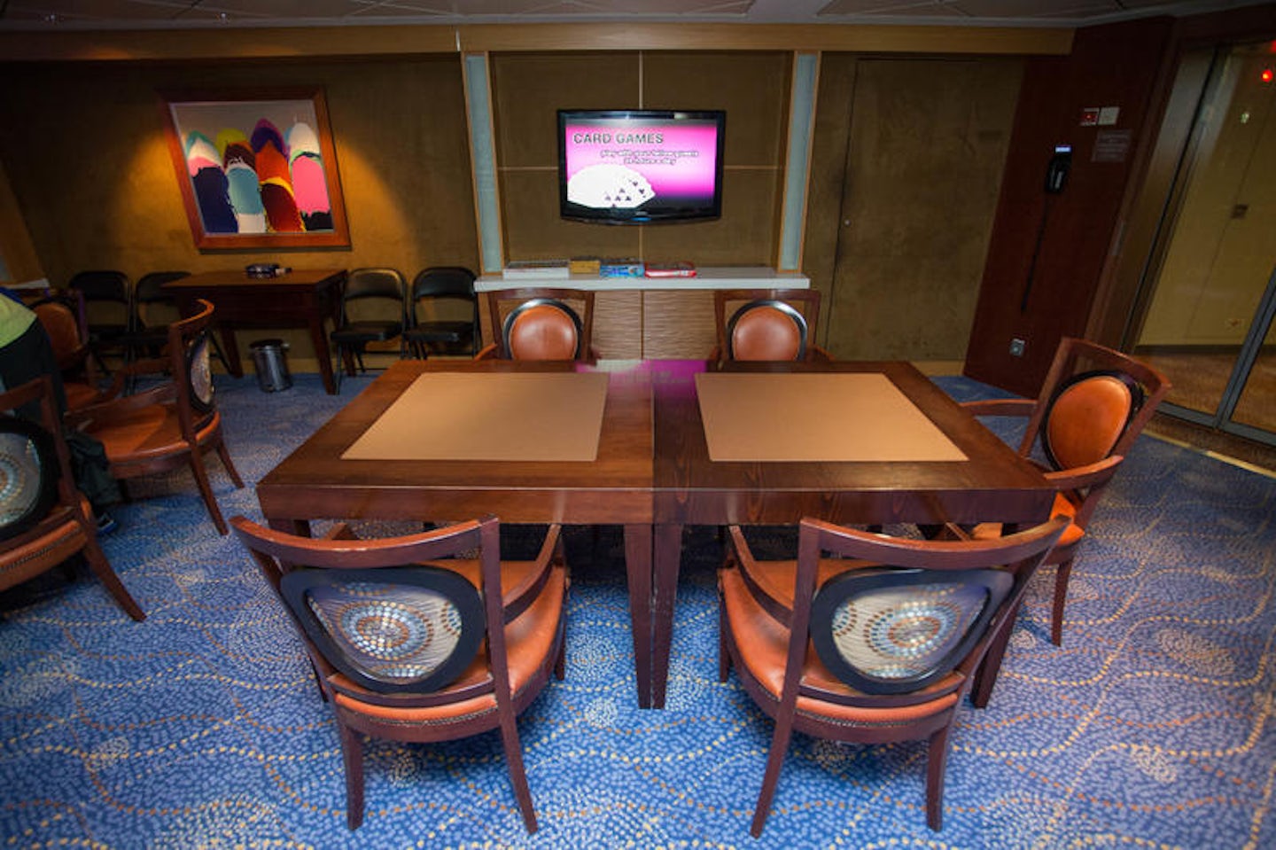 The Card Room on Celebrity Solstice
