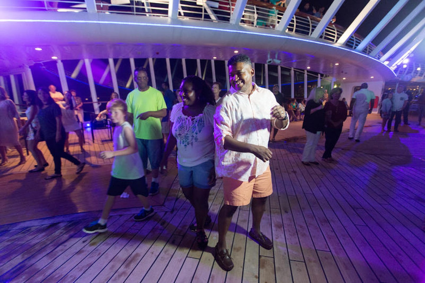 Dancing Under the Stars Poolside Party on Enchantment of the Seas