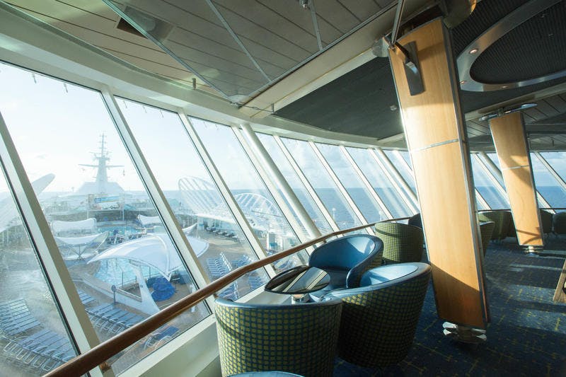 Viking Crown Lounge on Royal Caribbean Enchantment of the Seas Ship