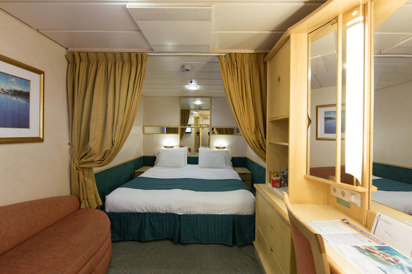 The Inside Cabin on Enchantment of the Seas