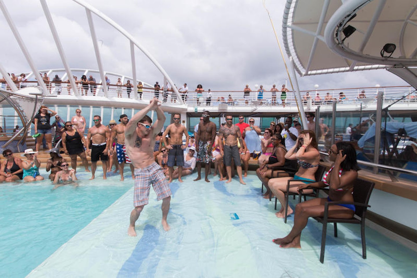 World's Sexiest Man Competition on Enchantment of the Seas