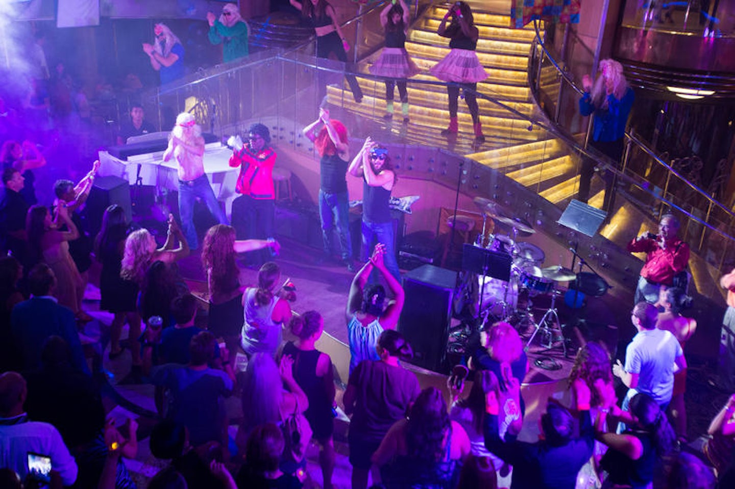Disco Inferno Party on Enchantment of the Seas