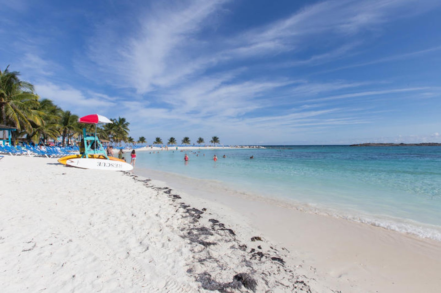 Beach at CocoCay Port