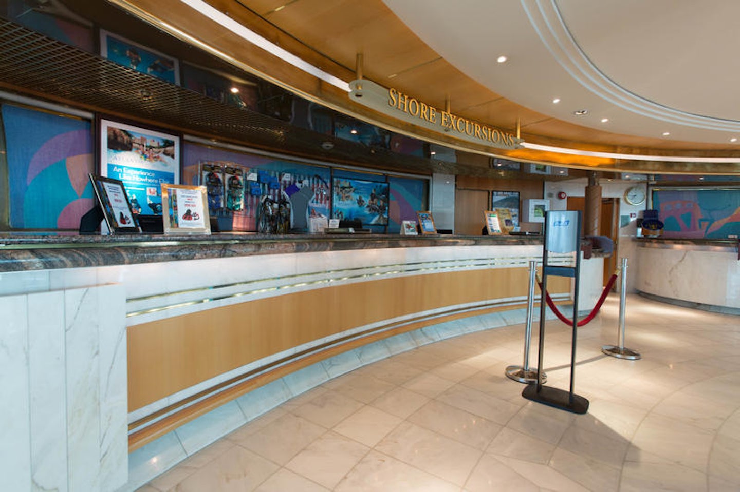 Shore Excursions Desk on Enchantment of the Seas