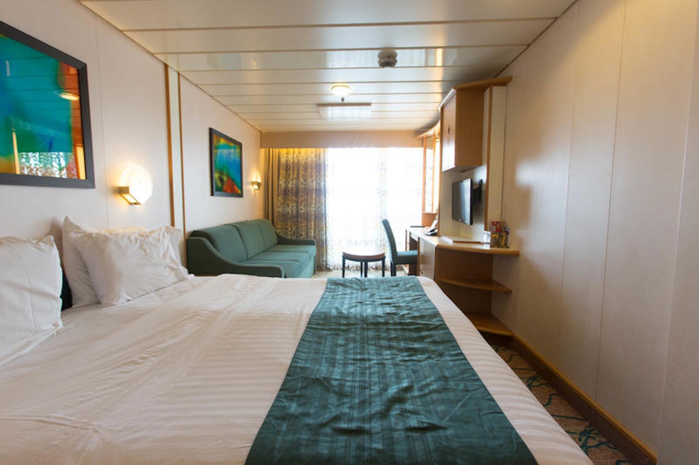The Balcony Cabin on Enchantment of the Seas