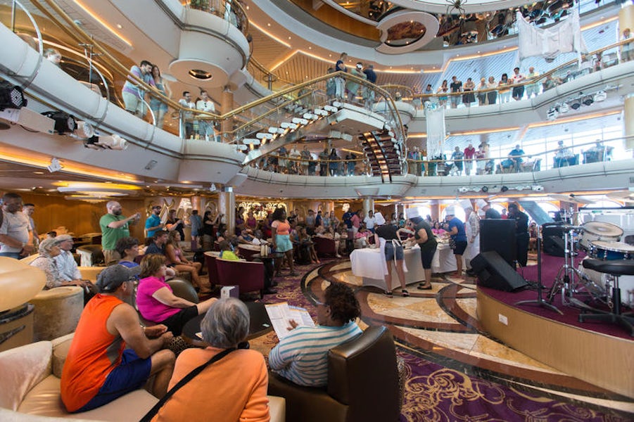 Atrium on Royal Caribbean Enchantment of the Seas Cruise Ship - Cruise
