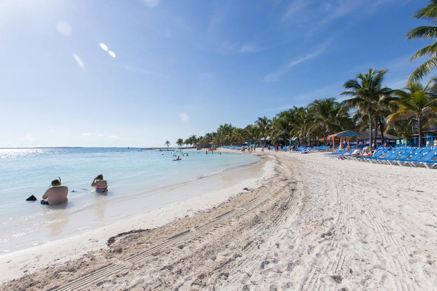 Beach at CocoCay Port