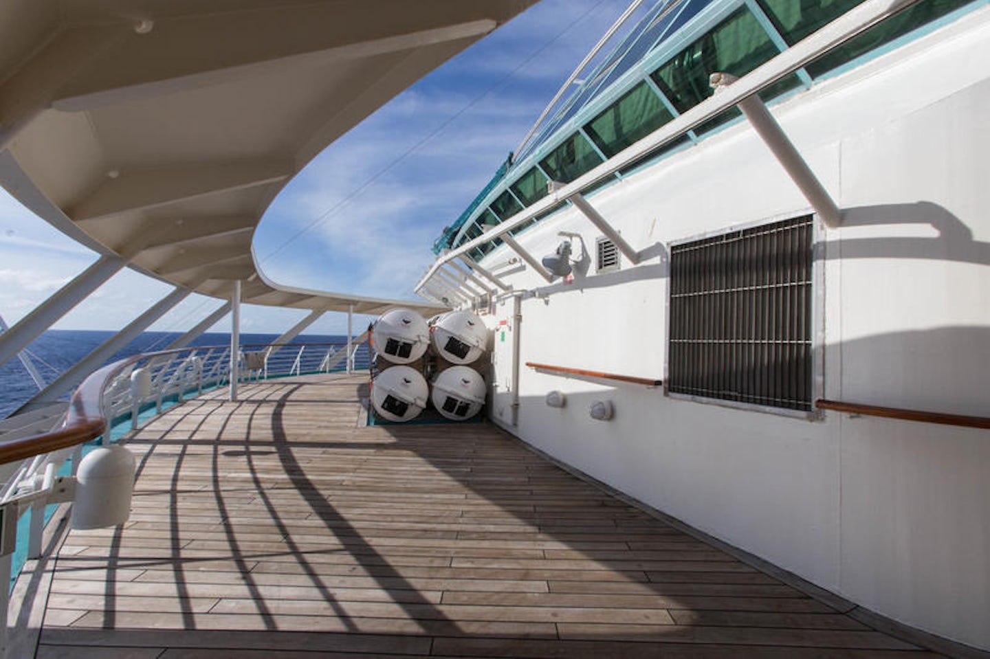 Promenade Deck on Enchantment of the Seas