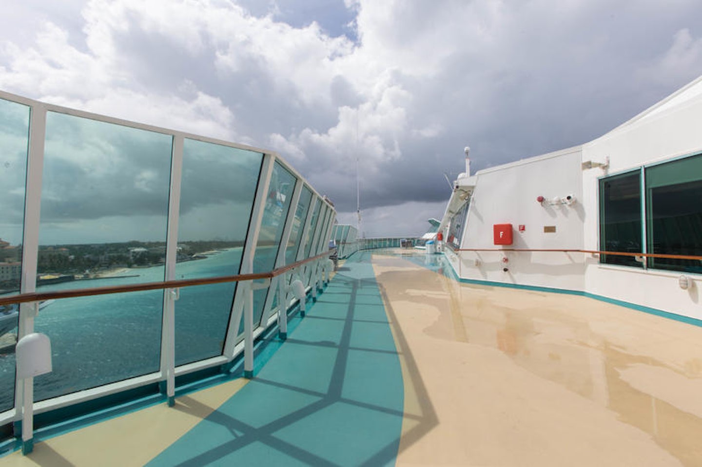 Jogging Track on Enchantment of the Seas