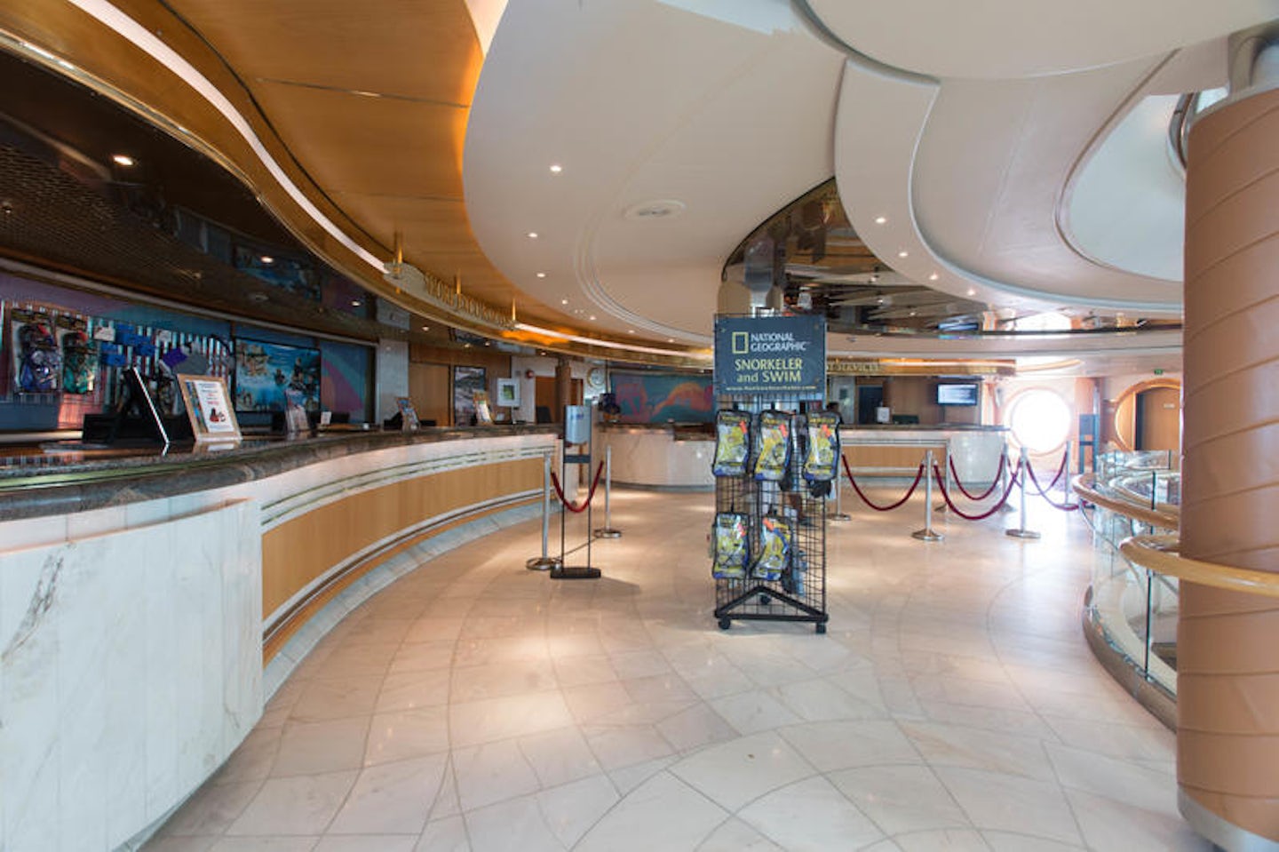 Shore Excursions Desk on Enchantment of the Seas