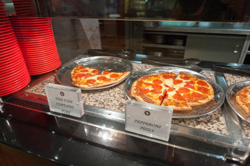Sorrento�s Pizzeria on Royal Caribbean Allure of the Seas Ship Cruise