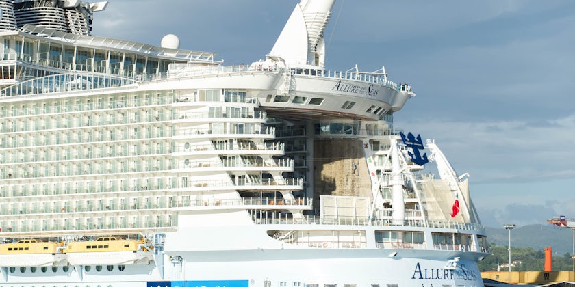 Ship Exterior on Allure of the Seas
