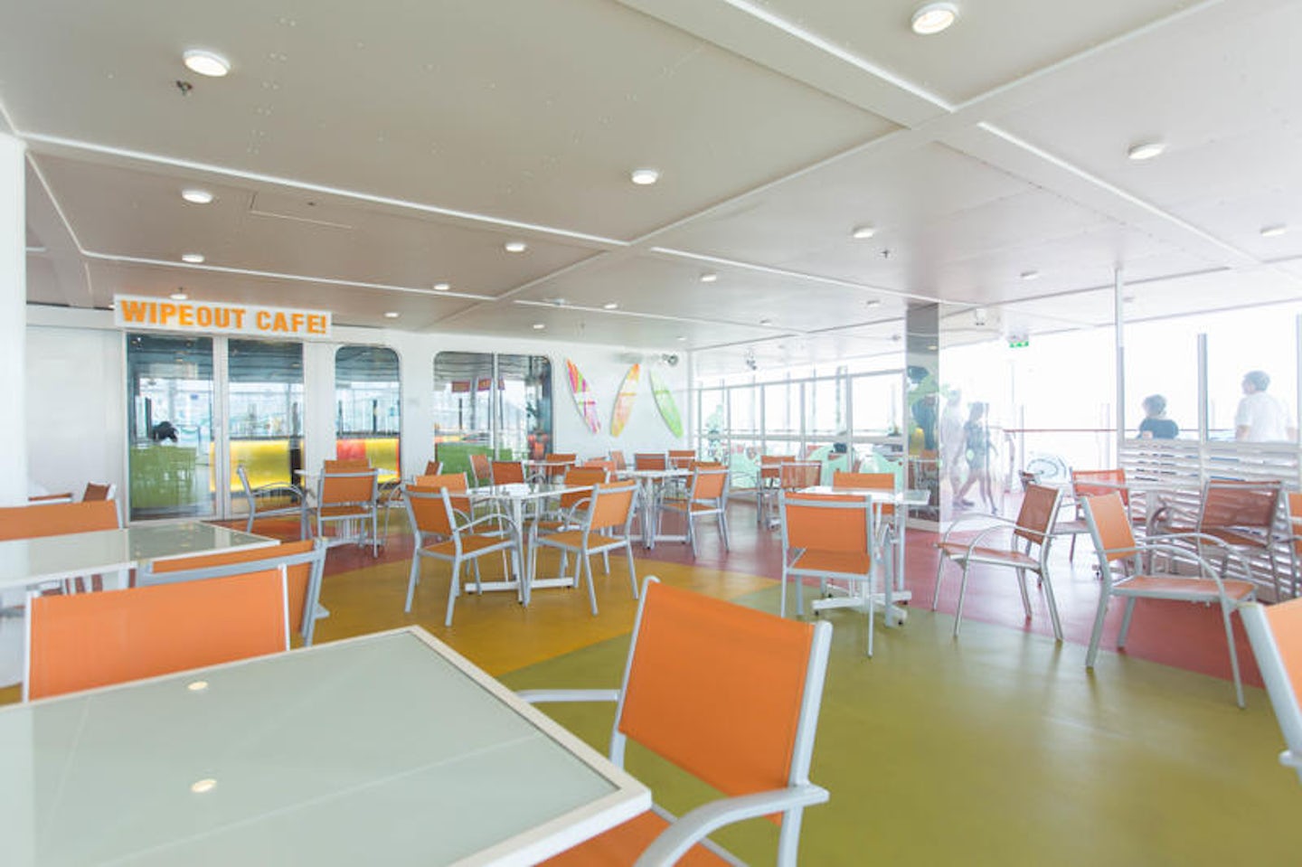 Wipeout Cafe on Allure of the Seas
