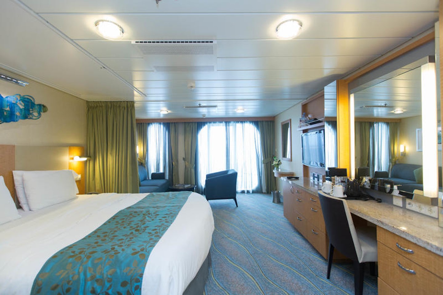 Junior Suite with Balcony on Royal Caribbean Allure of the Seas Ship