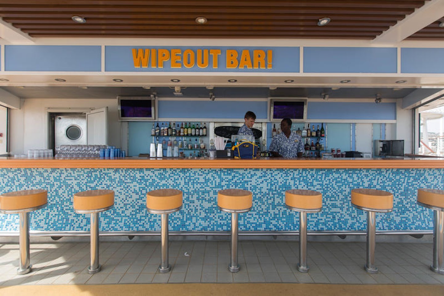 Wipeout Bar on Allure of the Seas