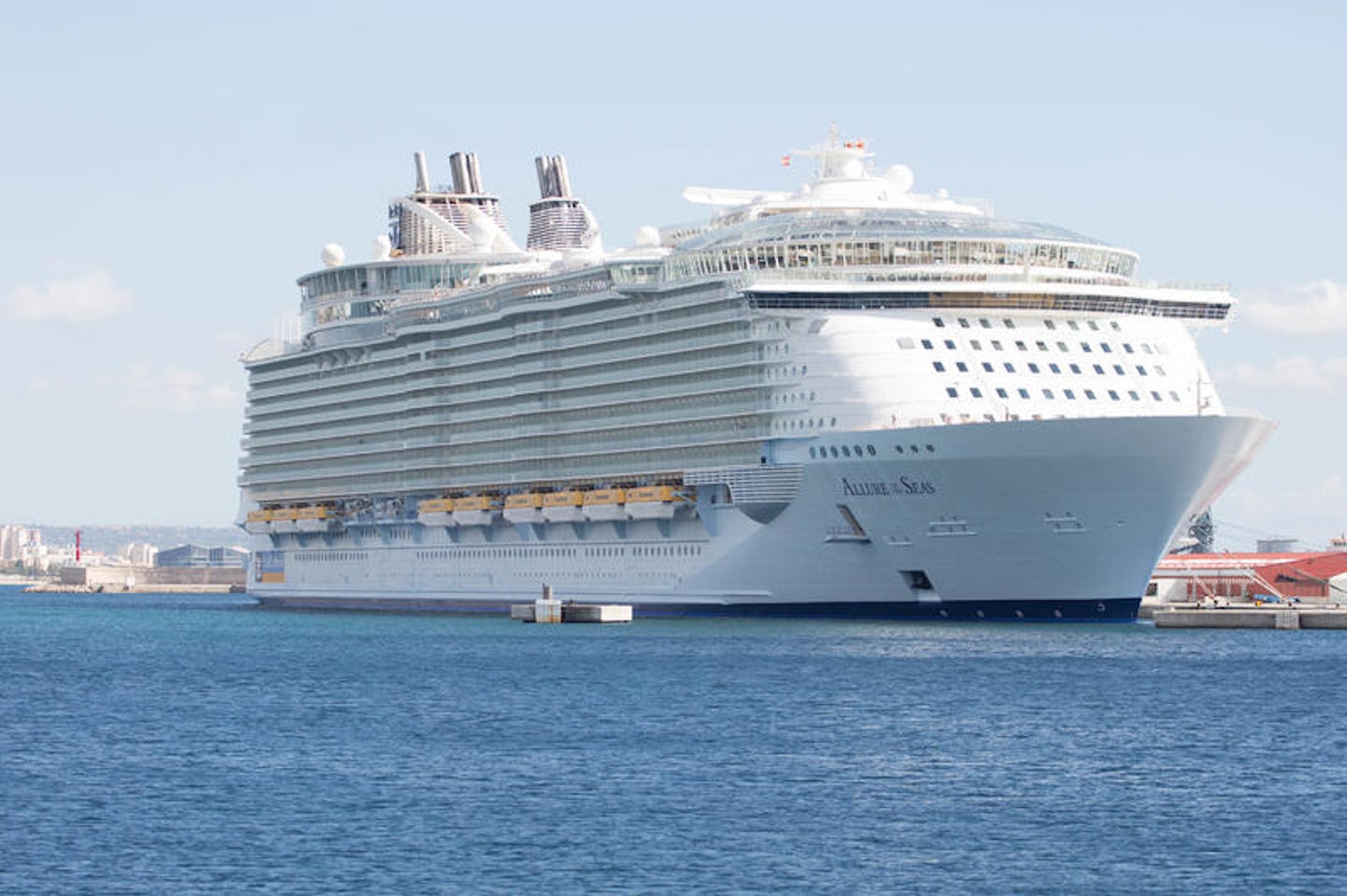 Ship Exterior on Allure of the Seas