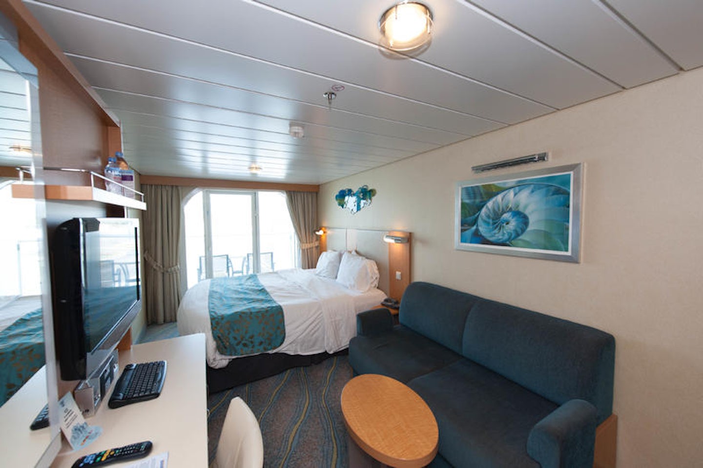 The Superior Ocean-View Cabin with Balcony on Allure of the Seas