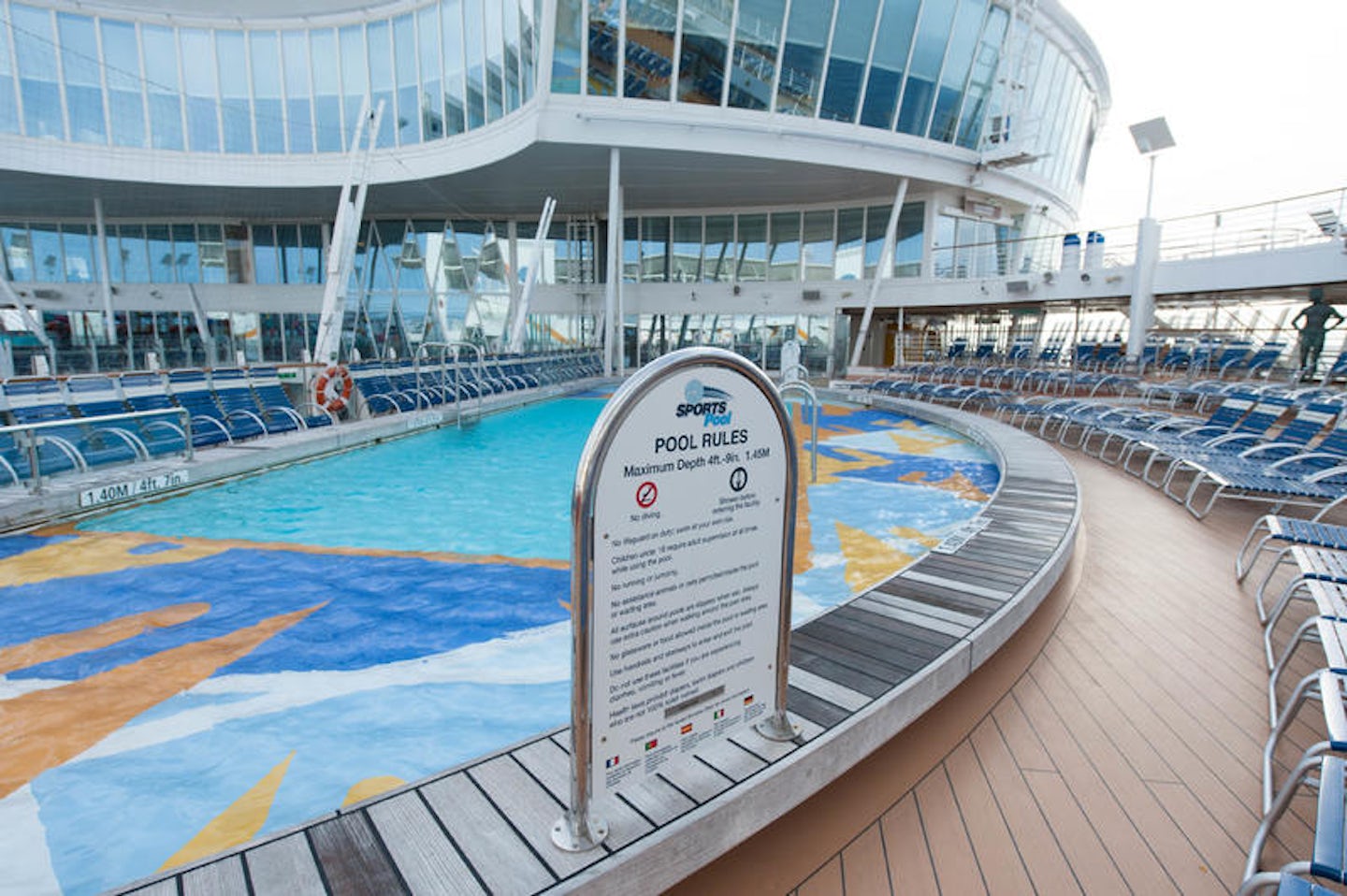 The Sports Pool on Allure of the Seas