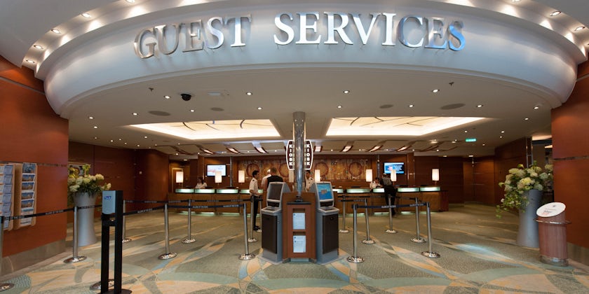 Guest Services on Allure of the Seas (Photo: Cruise Critic)