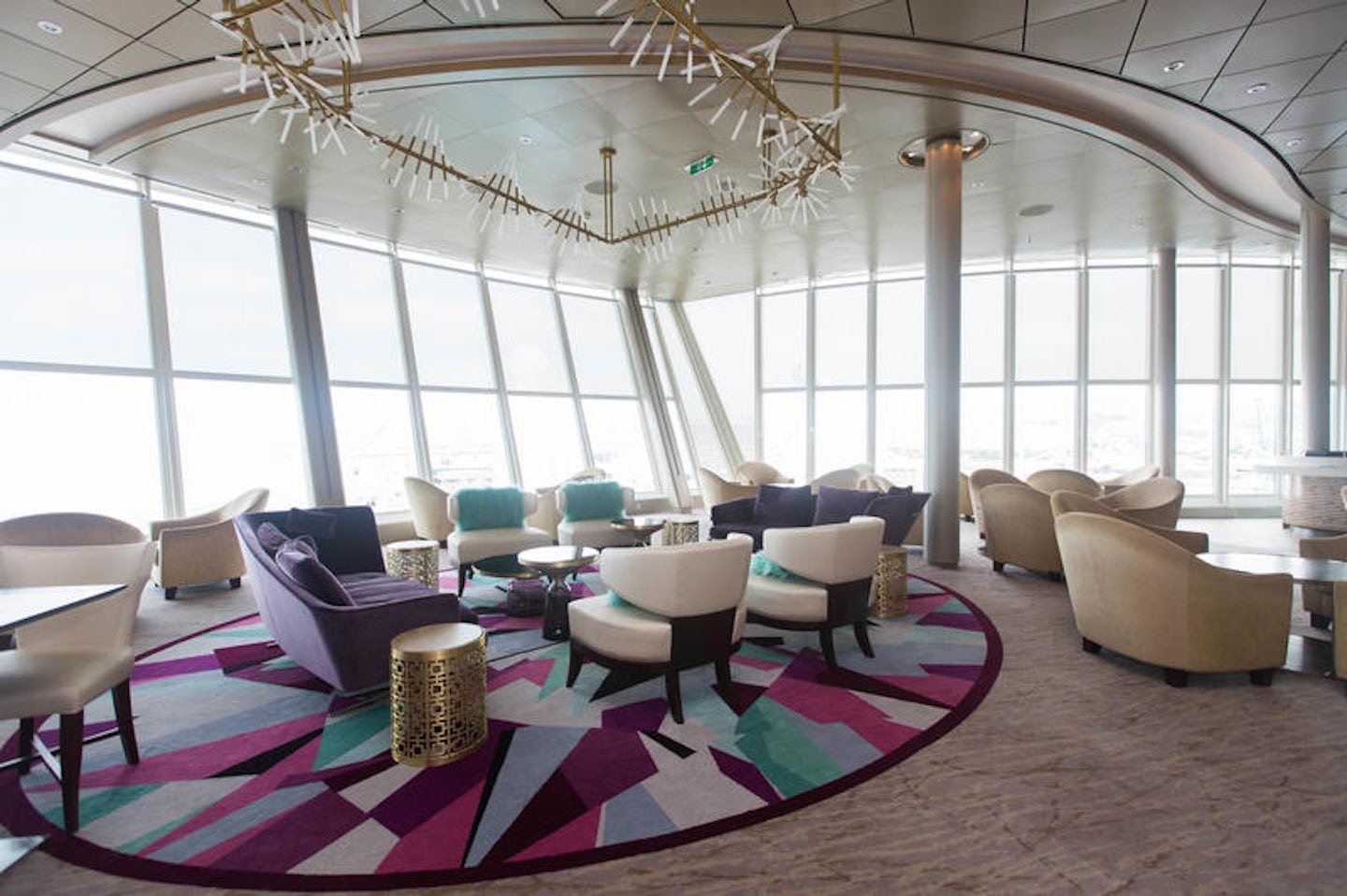 Suite Lounge and Coastal Kitchen on Allure of the Seas
