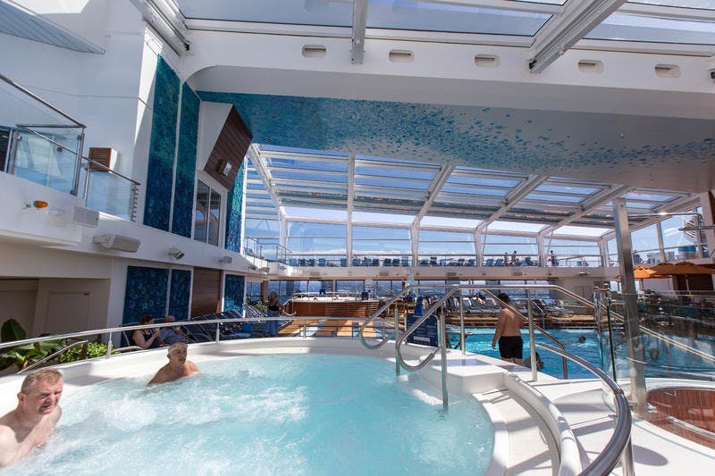 Indoor Pool on Royal Caribbean Anthem of the Seas Cruise Ship Cruise
