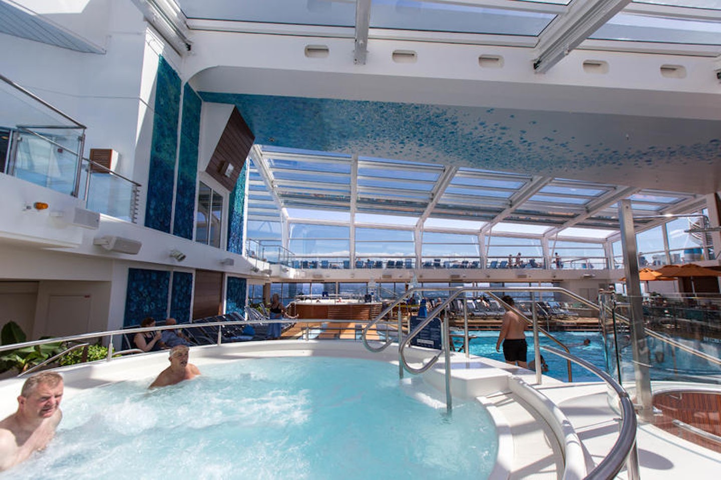 cruise ship indoor pool