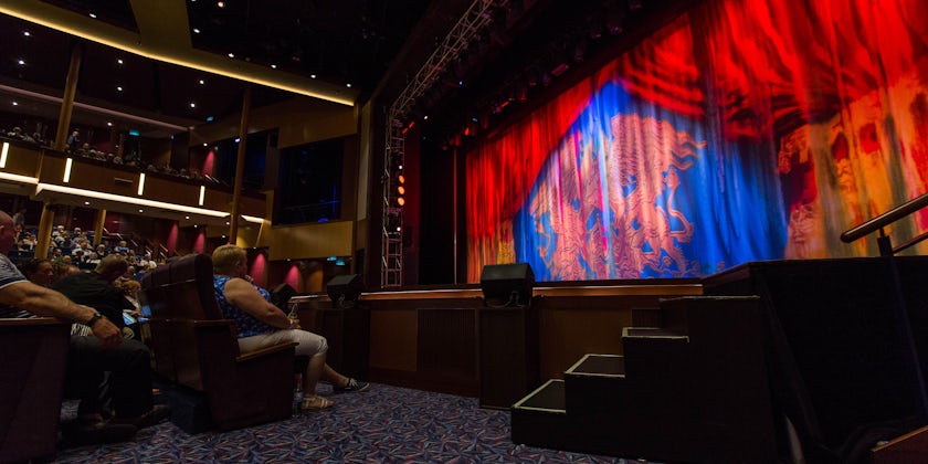 Royal Theater on Royal Caribbean ships boasts accessible seating options (Photo: Cruise Critic)