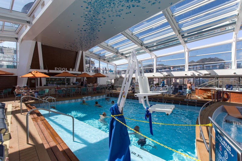 Indoor Pool on Royal Caribbean Anthem of the Seas Cruise Ship Cruise Critic