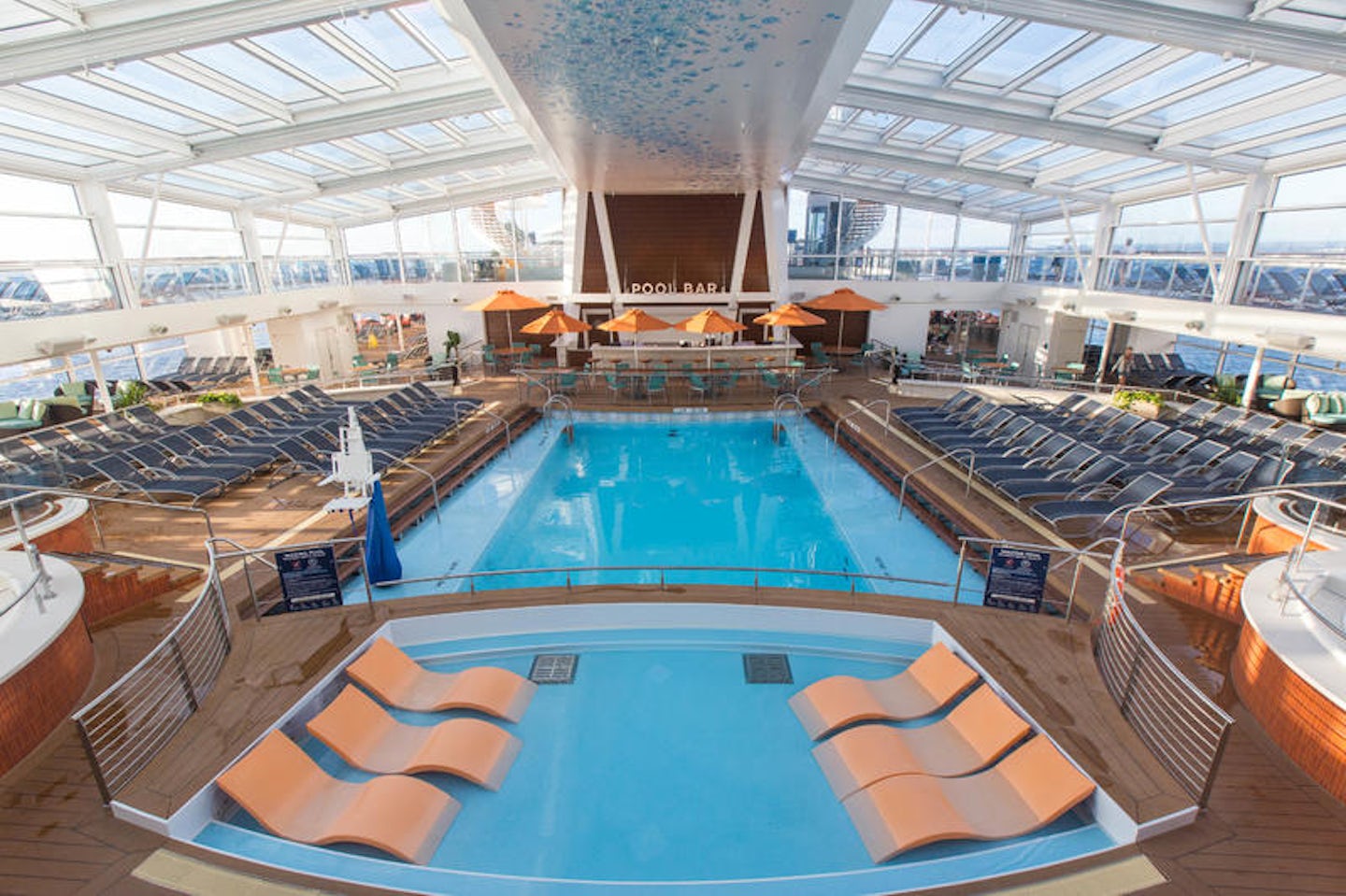 The Indoor Pool on Anthem of the Seas