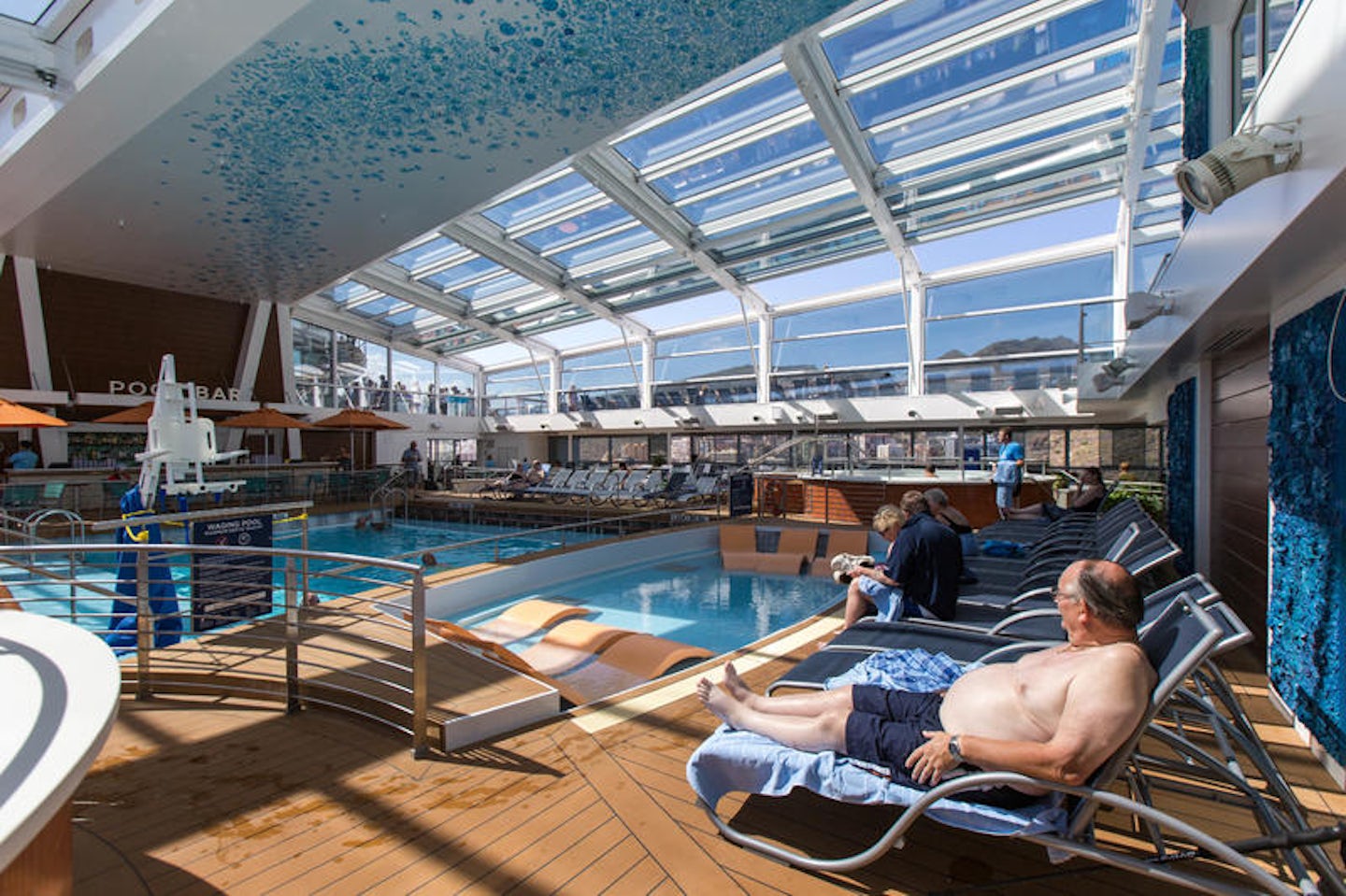 The Indoor Pool on Anthem of the Seas
