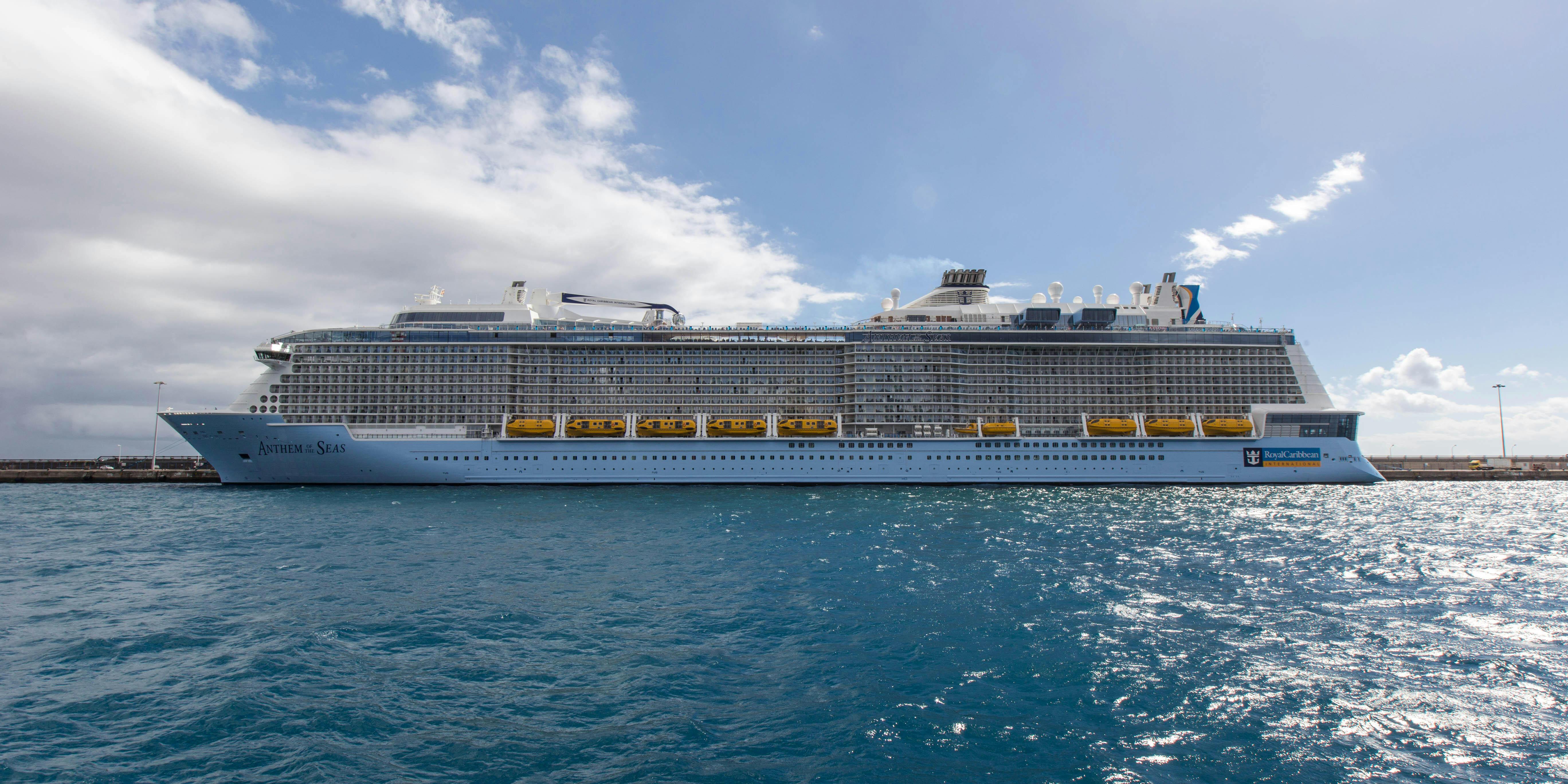 Ship Exterior on Anthem of the Seas