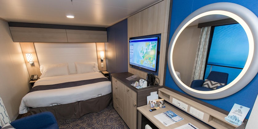The Interior Cabin with Virtual Balcony on Anthem of the Seas (Photo: Cruise Critic)