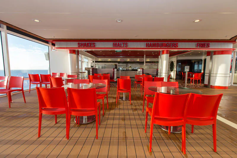 Johnny Rockets on Royal Caribbean Anthem of the Seas Cruise Ship ...
