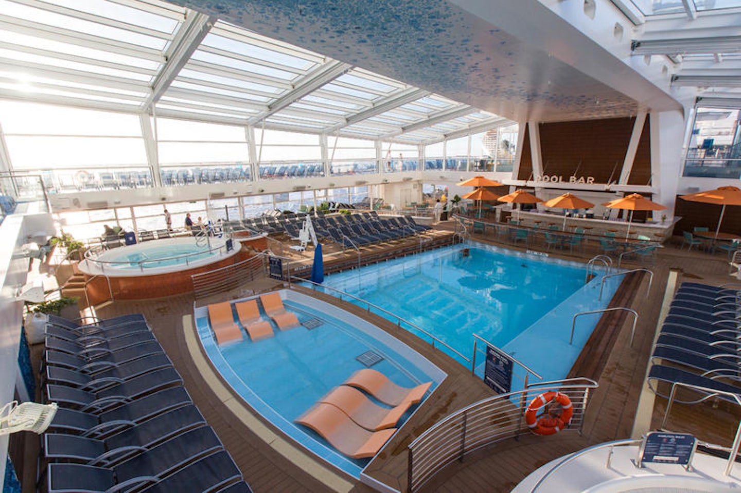 cruise ship indoor pool