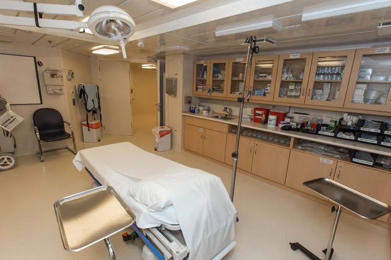 Medical Center on Royal Caribbean Anthem of the Seas Cruise Ship