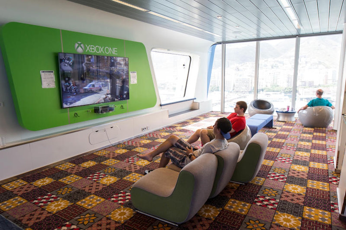 Xbox Gaming Area on Anthem of the Seas