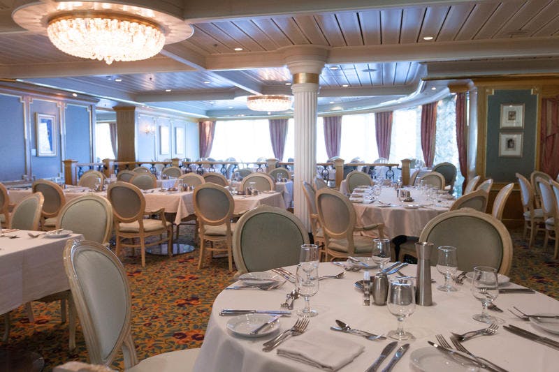 Main Dining Room on Royal Caribbean Independence of the Seas Ship