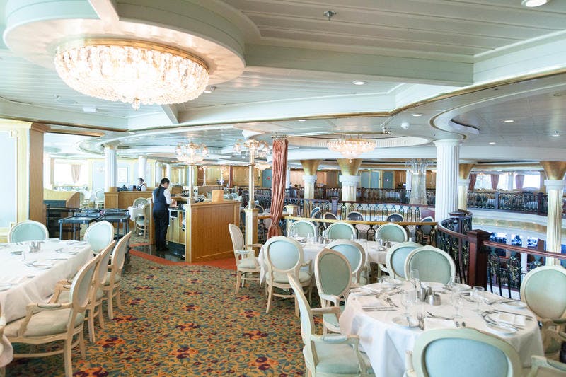 Main Dining Room on Royal Caribbean Independence of the Seas Ship