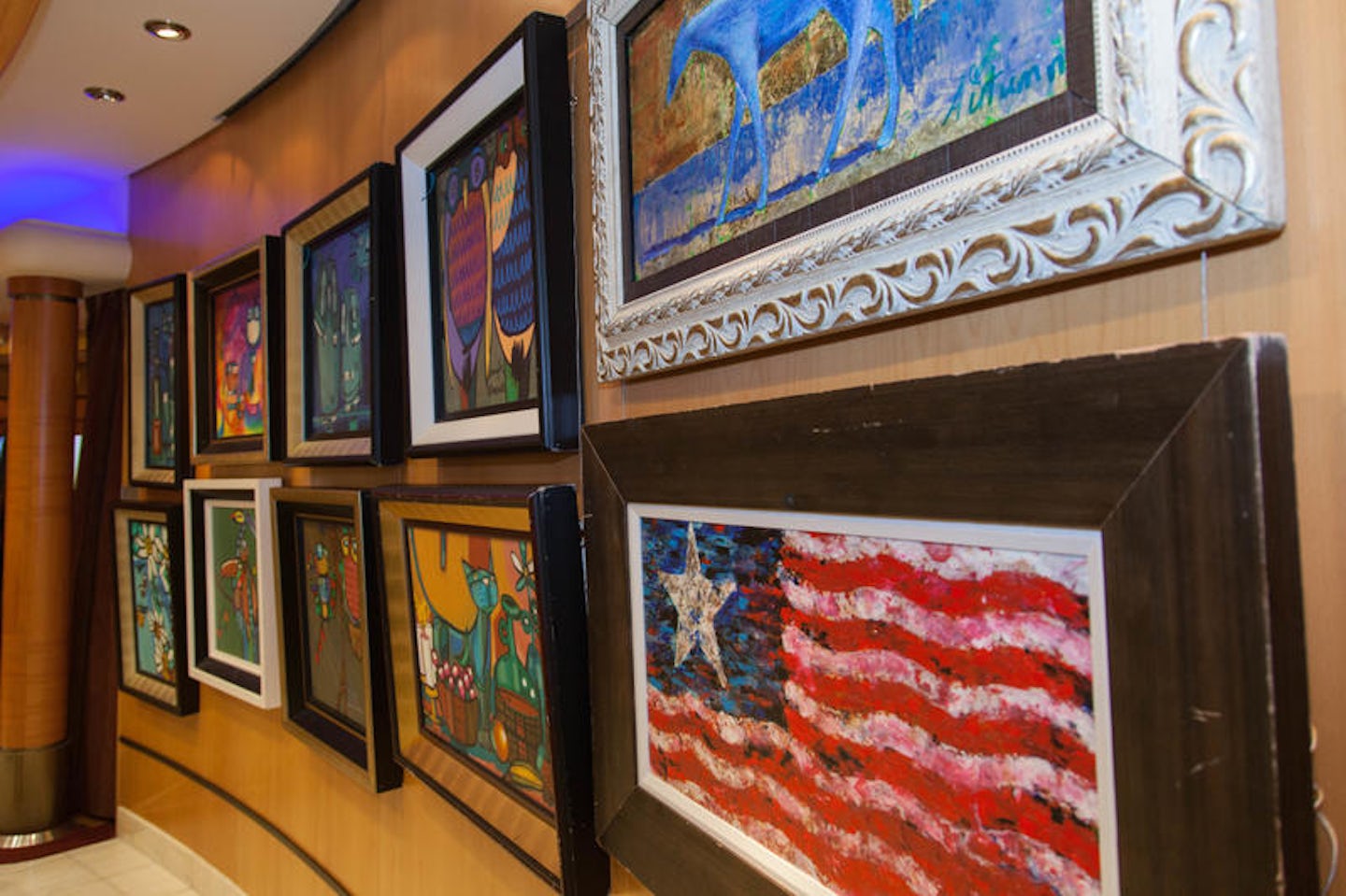 Art Gallery on Independence of the Seas