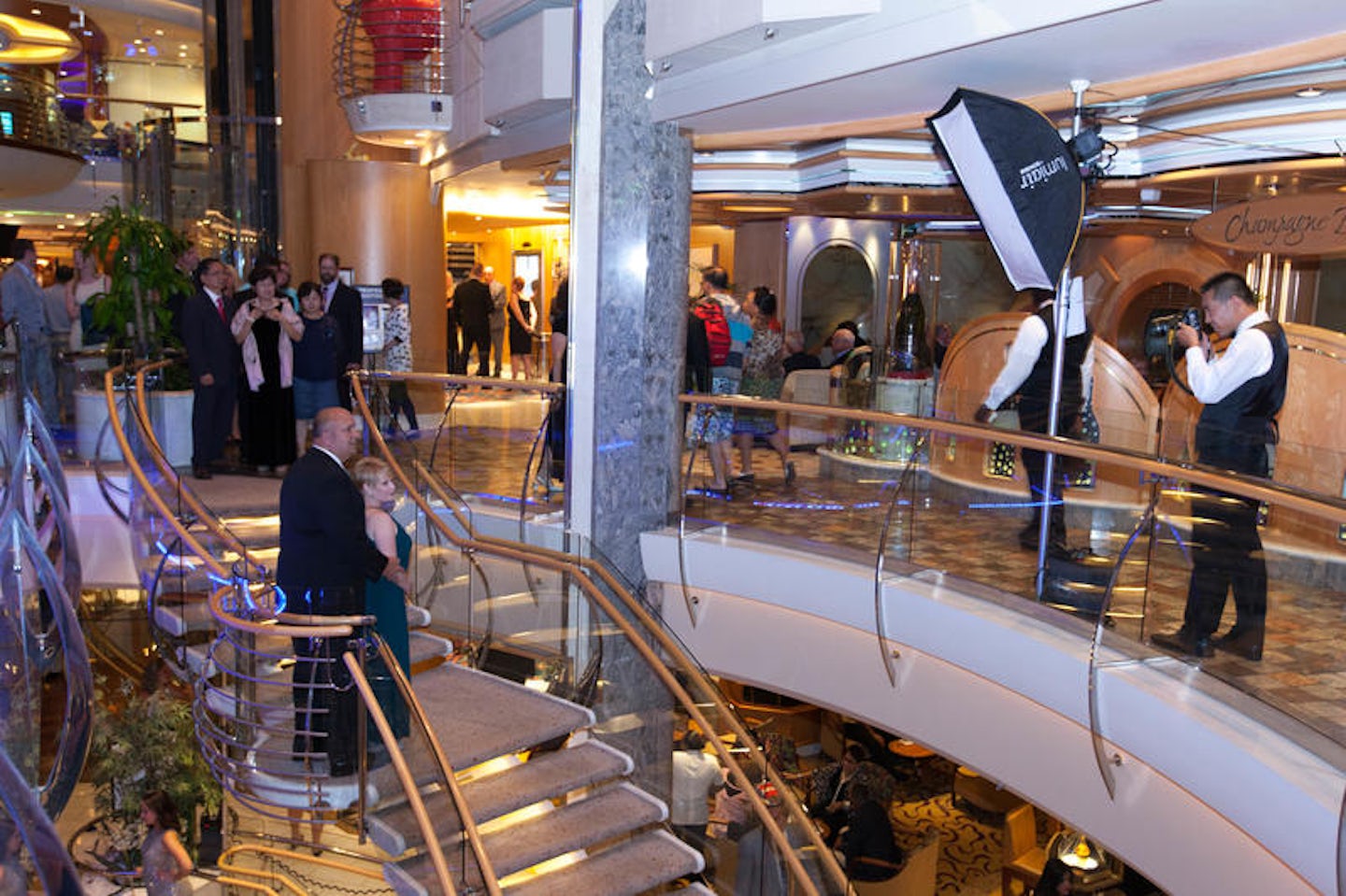 Captain's Welcome Aboard Reception on Independence of the Seas