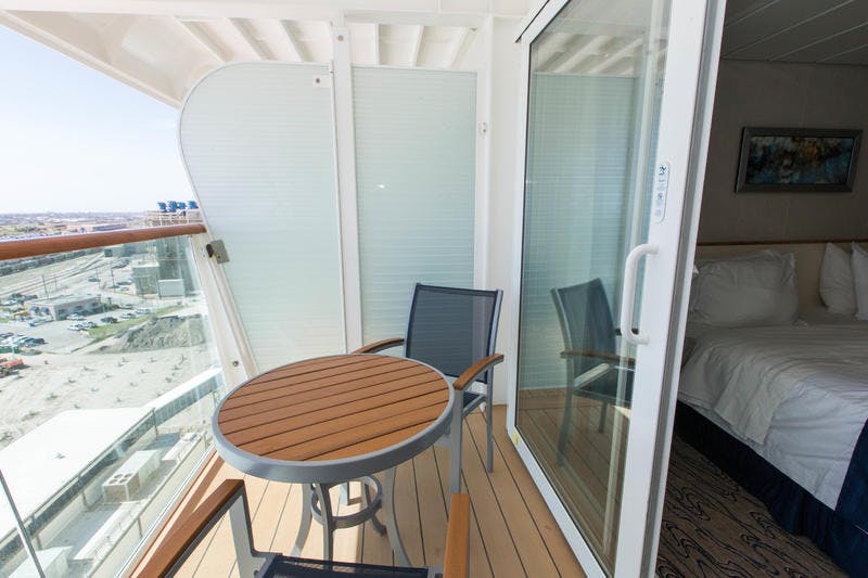Deluxe Balcony Cabin on Royal Caribbean Navigator of the Seas Ship